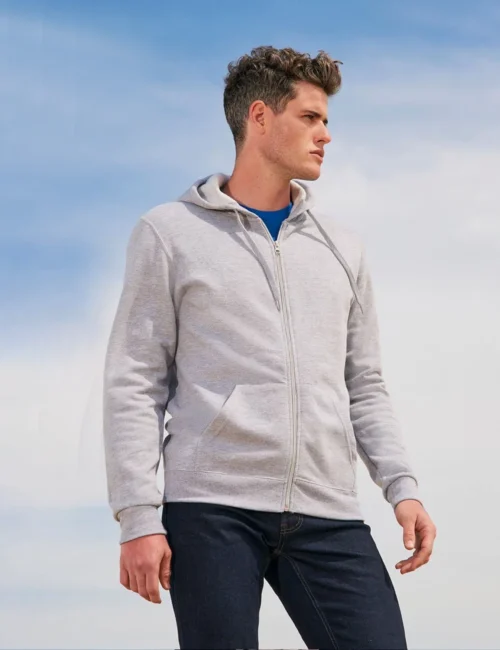 ζακέτα με κουκούλα