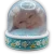 Photo Snow Globe 95 x 92 mm – Baby Blue With blue/white snow glitters inside