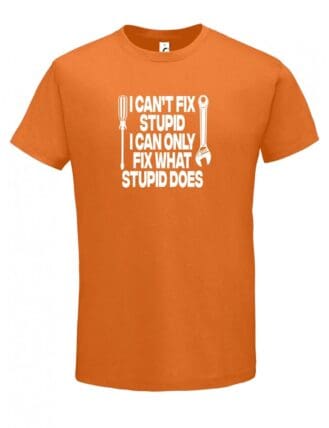 I can't fix stupid....