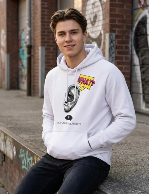 nearos me aspro hoodie sfyrizei to ayti