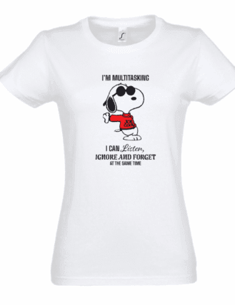 mutitasking snoopy