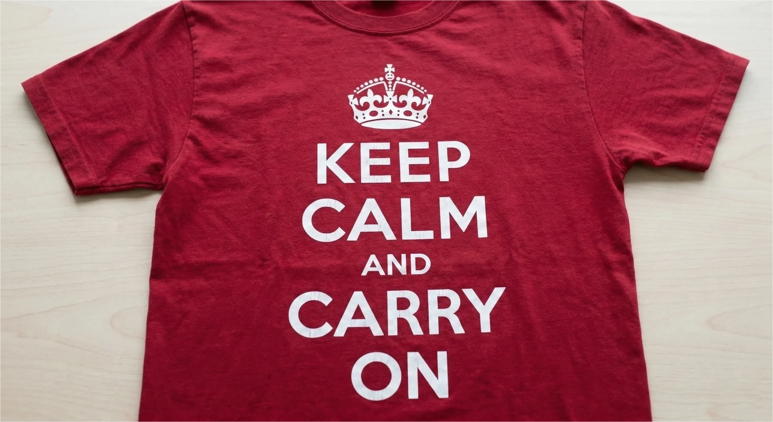 Keep Calm and Carry On T-shirt
